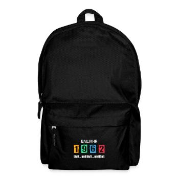 Baujahr 1962 - läuft und läuft und läuft - Rucksack - Schwarz - Vorne