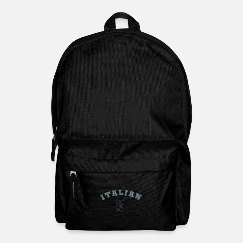 Italy, History, Antique, Wolf, Rome, Italian - Backpack - black