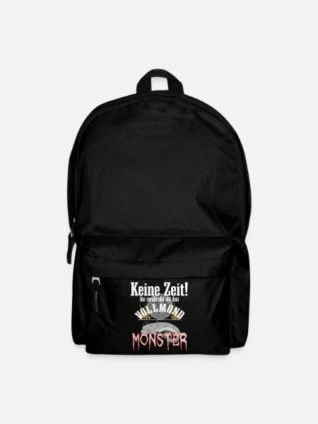 Wels Angeln - Rucksack - Schwarz