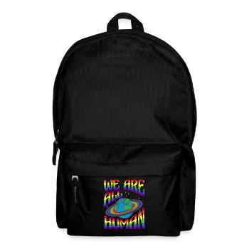 Wir sind alle Menschen, LGBT Pride Monat LGBTQ - Rucksack - Schwarz - Vorne