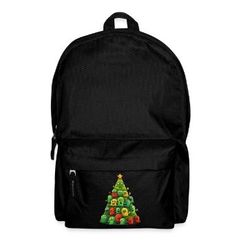 Skurrile Weihnachts-Aliens - Ein außerirdisches - Rucksack - Schwarz - Vorne