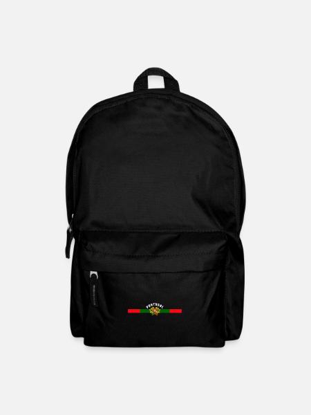 Portugal Portugiesische Falgge Herkunft Reise - Rucksack - Schwarz