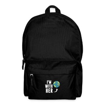 Klimawandel Umwelt Nachhaltig - Rucksack - Schwarz - Vorne