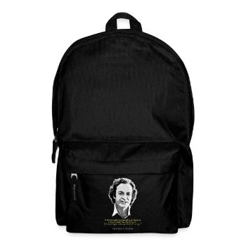 Richard FeynmanZitat - Rucksack - Schwarz - Vorne