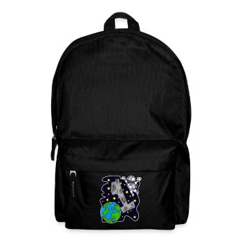 1 anniversaire astronaute garçons Anniversaire d’enfant - Sac à dos - noir - Devant