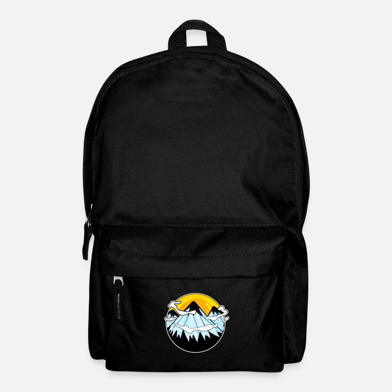Montagnes de montagne - Sac à dos - noir