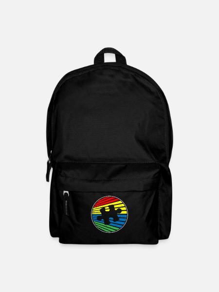 Autismus Autist - Rucksack - Schwarz