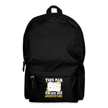 Architecte - Sac à dos - noir - Devant