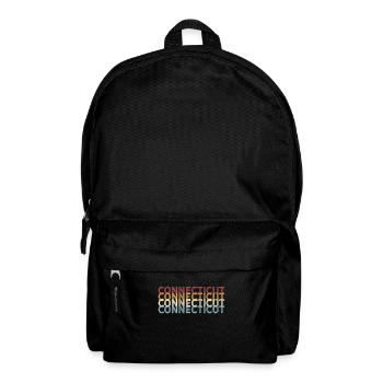 US 70s Retro State Vintage Connecticut - Backpack - black - Front