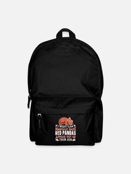 Katzenbär Roter Panda - Rucksack - Schwarz
