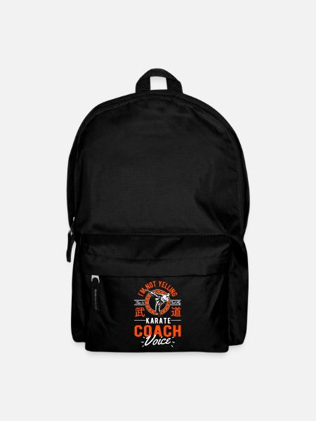 Ich Schreie Nicht - Karate-Trainer - Rucksack - Schwarz