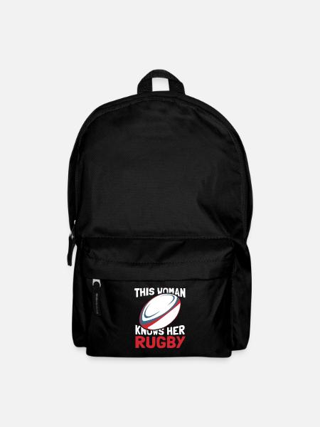 Rugby - Sac à dos - noir