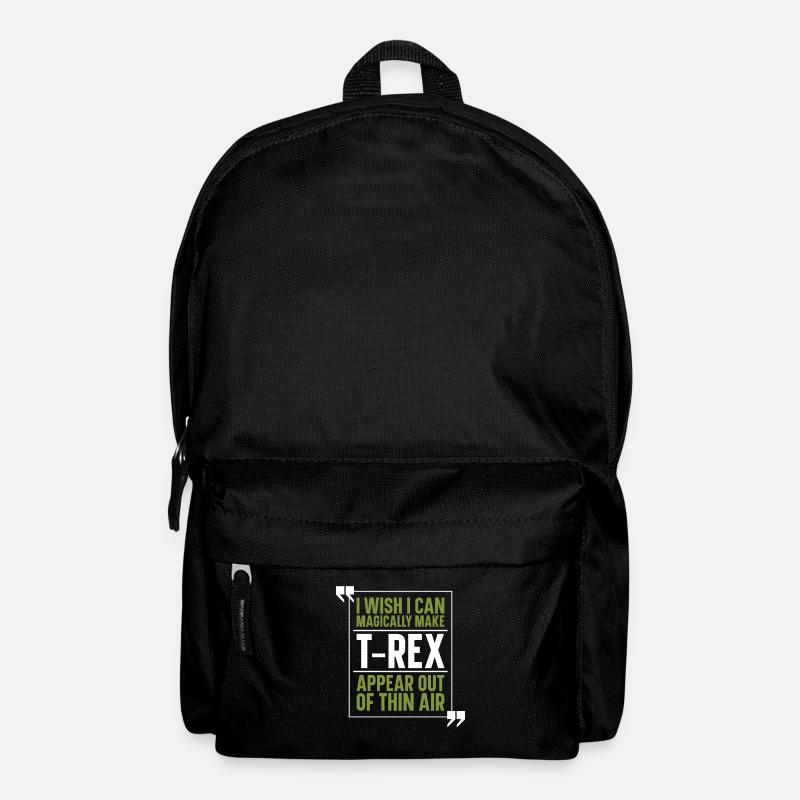 T-Rex Tyrannosaurus Rex - Rucksack - Schwarz