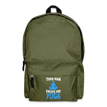 Yoga Yogi - Rucksack - Olivgrün - Vorne