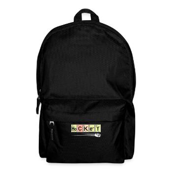 Hockeyspieler-Sport-Chemie - Rucksack - Schwarz - Vorne
