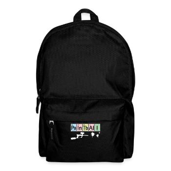 Paintball Player Sports Chemistry - Backpack - black - Front