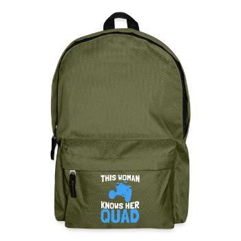 Quad Atv Motorsport - Rucksack - Olivgrün - Vorne