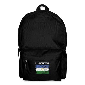 Bashkortostan Flag Vintage Bashkir Flag - Backpack - black - Front