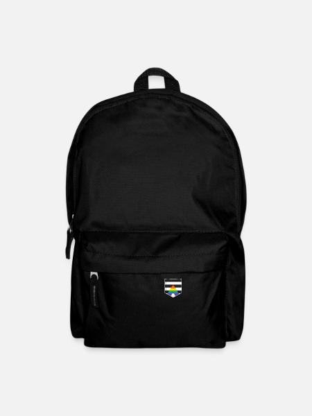 Sac drapeau LGBTQ Straight Ally Pride - Sac à dos - noir