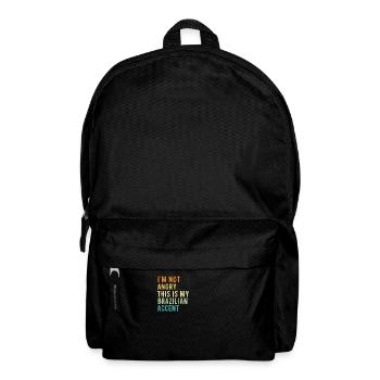 Ich Bin Nicht Böse, Mein Brasilianischer Akzent - Rucksack - Schwarz - Vorne