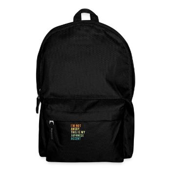 I'm not evil, my Japanese accent - Backpack - black - Front