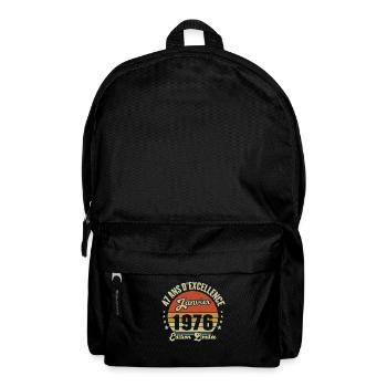 47 Ans Janvier 1976 Anniversaire Vintage Cadeau - Sac à dos - noir - Devant
