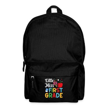 Little Miss erstes Jahr - Rucksack - Schwarz - Vorne