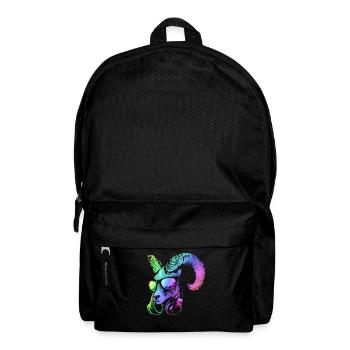 DJ Goat Cool y Funny Music Animal con auriculares - Sac à dos - noir - Devant