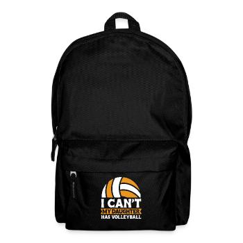 Volleyball Beachvolleyball - Rucksack - Schwarz - Vorne