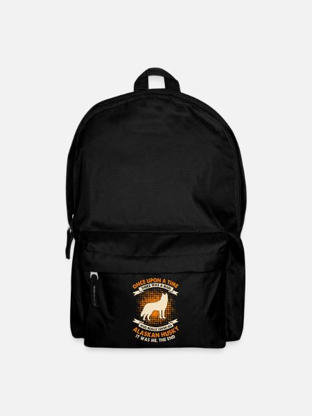 Es War Einmal - Alaskan Husky - Rucksack - Schwarz