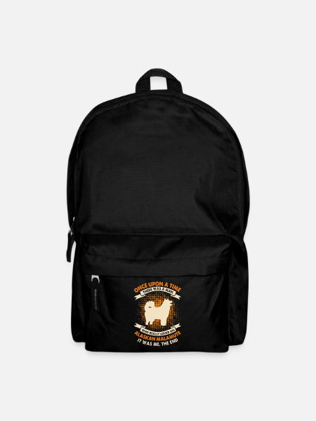 Once - Alaskan Malamute - Backpack - black