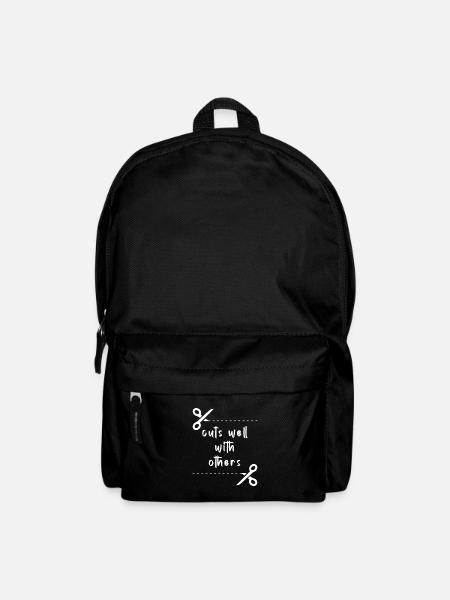 Coiffeur Coiffeur Coiffure Coiffure Coiffure Coiffure - Sac à dos - noir