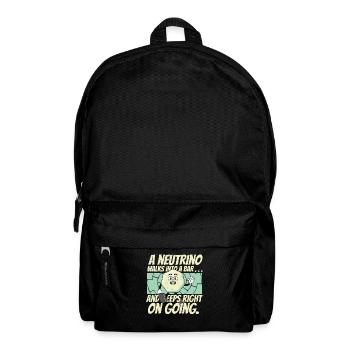 Physik Physiker - Rucksack - Schwarz - Vorne