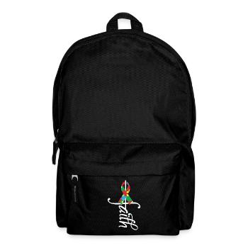 Ribbon Autism Awareness - Backpack - black - Front