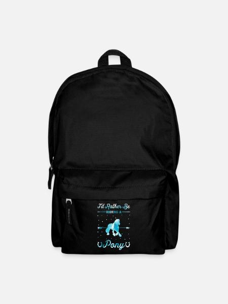Monter à poney - Sac à dos - noir