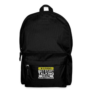 Apropos Hannoveraner - Rucksack - Schwarz - Vorne
