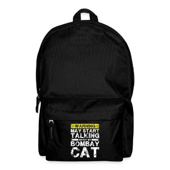 Apropos Bombay Cat - Rucksack - Schwarz - Vorne