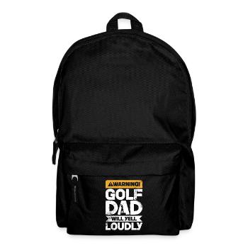 Warning Screaming - Golf Father - Backpack - black - Front