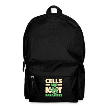 Biologie Biologe Zellen Molekularbiologe - Rucksack - Schwarz - Vorne