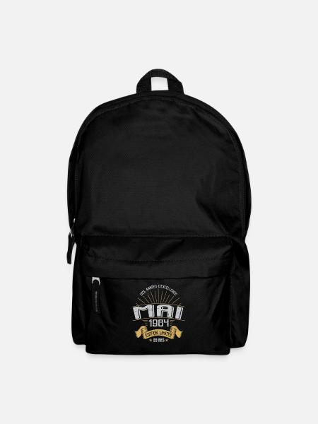 Mai 1984 39 Ans Anniversaire Vintage Idée Cadeau - Sac à dos - noir