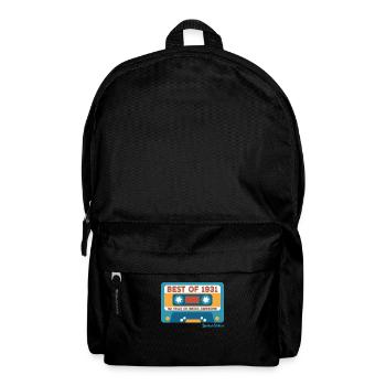 1931 Vintage Vintage Retro Geburtstagsgeschenk - Rucksack - Schwarz - Vorne