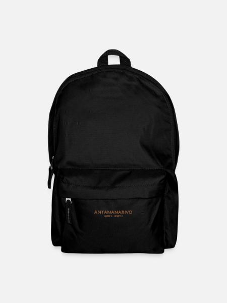 Coordonnées de la ville de Madagascar - Antananarivo - Sac à dos - noir