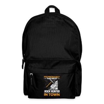 Géologue collectionneur de pierres Witzig - Sac à dos - noir - Devant