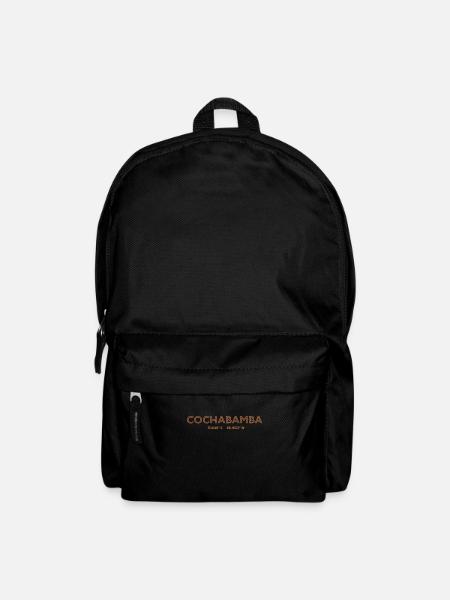 Bolivia Stadt Koordinaten - Cochabamba - Rucksack - Schwarz