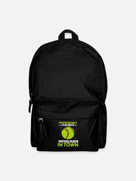 Softball - Rucksack - Schwarz