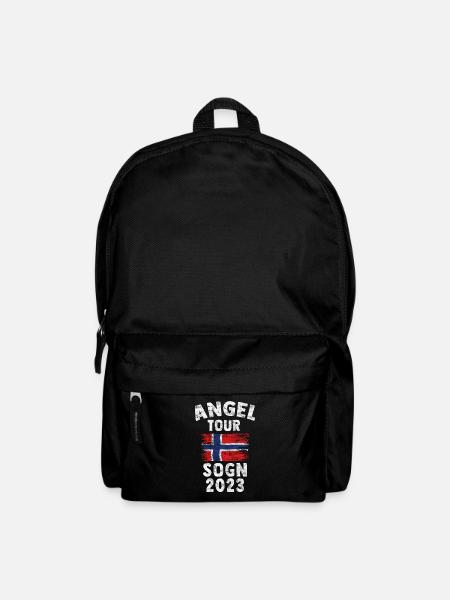 SOGN 2023 - Angel Tour Norvège personnalisable - Sac à dos - noir