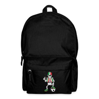 Skeleton Italienischer Fan Fußball Italien - Rucksack - Schwarz - Vorne