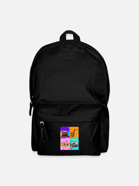 Spielmannszug Batterie Pop Art - Sac à dos - noir