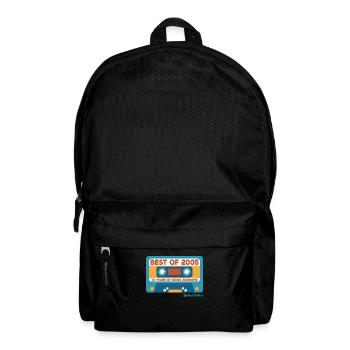 2005 Vintage Vintage Retro Cadeau D’anniversaire - Sac à dos - noir - Devant