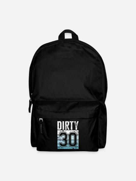 30th birthday 30 years old Sporty 30 - Backpack - black